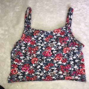 Floral tank top